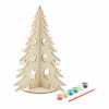 Árbol de Navidad de madera DIY - TREE AND PAINT
