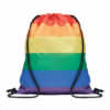 Bolsa cuerdas rainbow de RPET - BOW