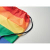 Bolsa cuerdas rainbow de RPET - BOW