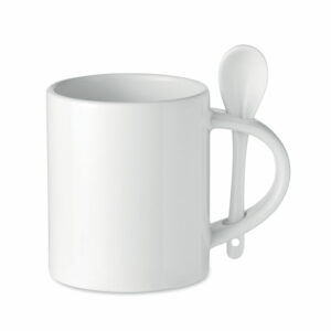 Taza cerámica subli. 300ml - SUBLIM SPOON