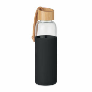 Botella vidrio 500 ml en funda - CHAI