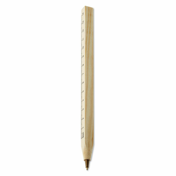Bolígrafo con regla - WOODAVE