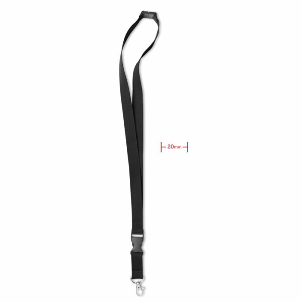 Lanyard con gancho metal 20 mm - LANY