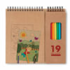 Set de lápices y cuaderno - COLOPAD