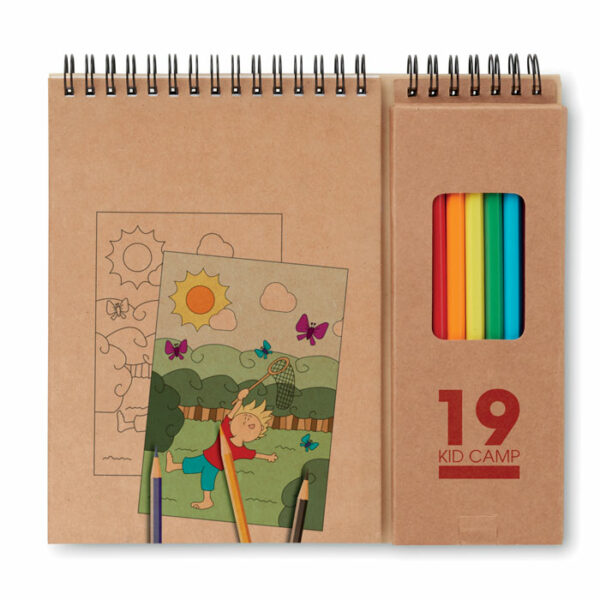 Set de lápices y cuaderno - COLOPAD